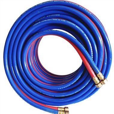 5-слоен PVC маркуч за кислород и ацетилен, подсилен с гумени влакна